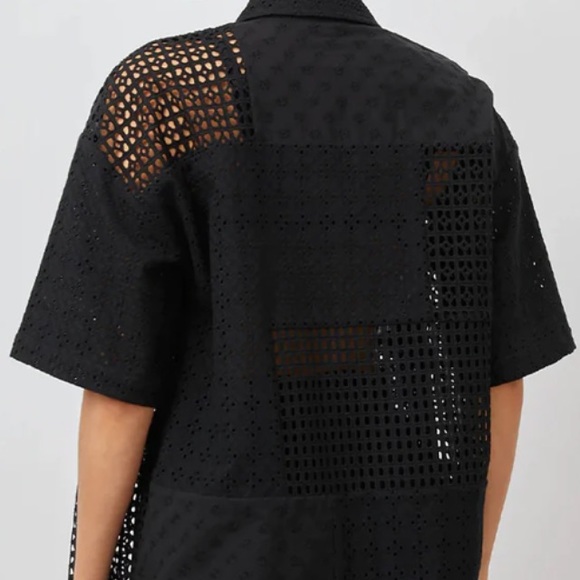 NWT RAILS Yuri In Black Eyelet Mix size large - Picture 6 of 13